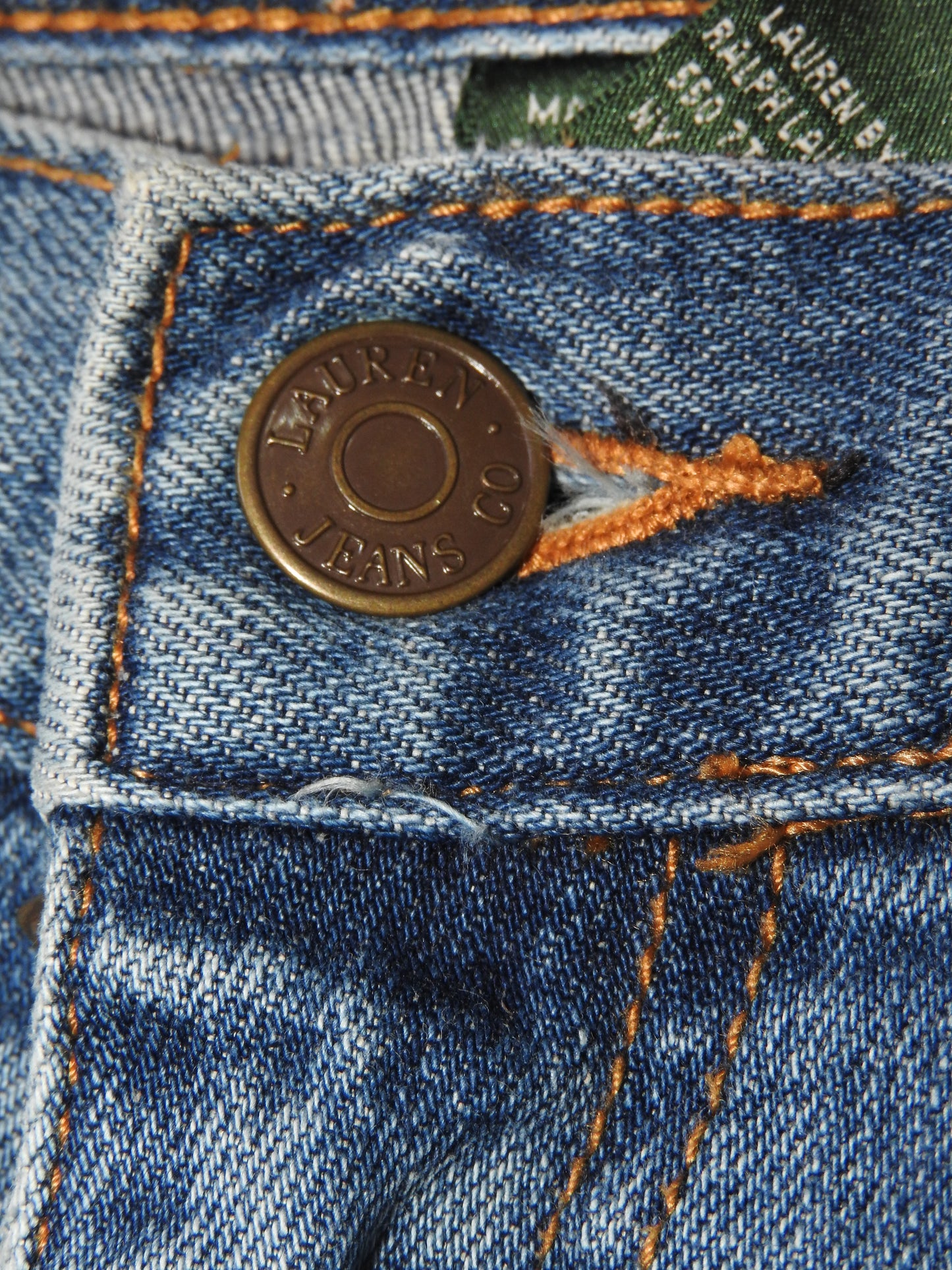 Ralph Lauren Jeans Co.® Classic Straight Denim Women's Jeans (Light Blue) [Size 44]