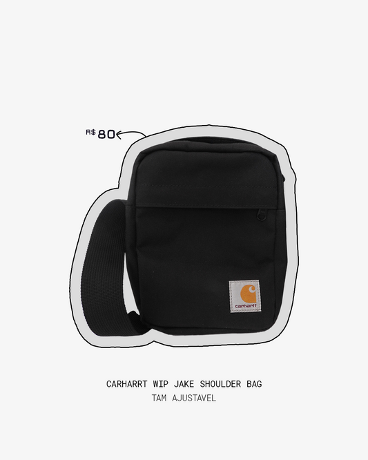 Carharrt® WIP Jake Shoulder Bag (Black) [Size Adjust]