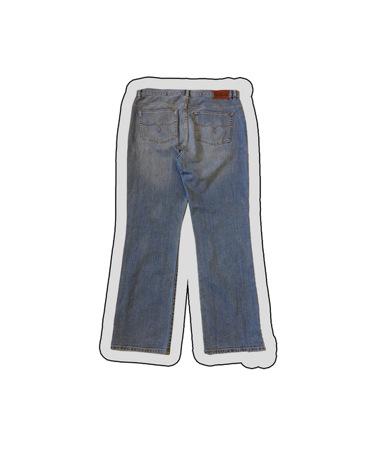 Ralph Lauren Jeans Co.® Classic Straight Denim Women's Jeans (Light Blue) [Size 44]